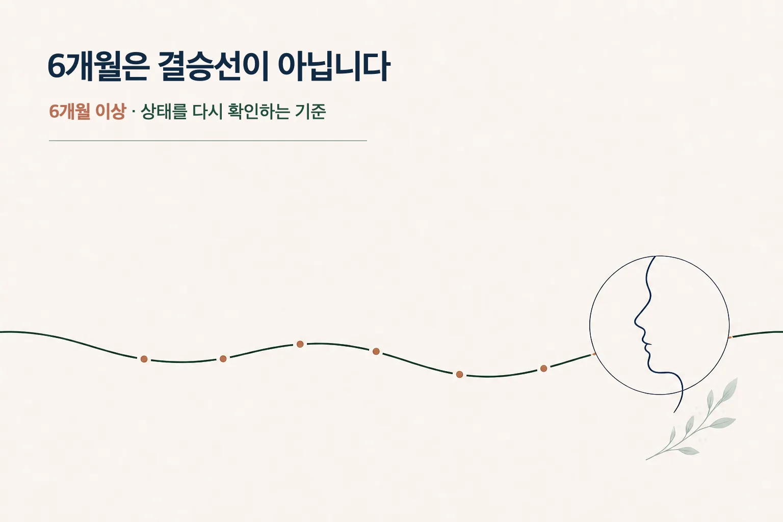 코 재수술의 6개월은 수술일을 자동 확정하는 결승선이 아니라 상태를 다시 확인하는 출발선입니다